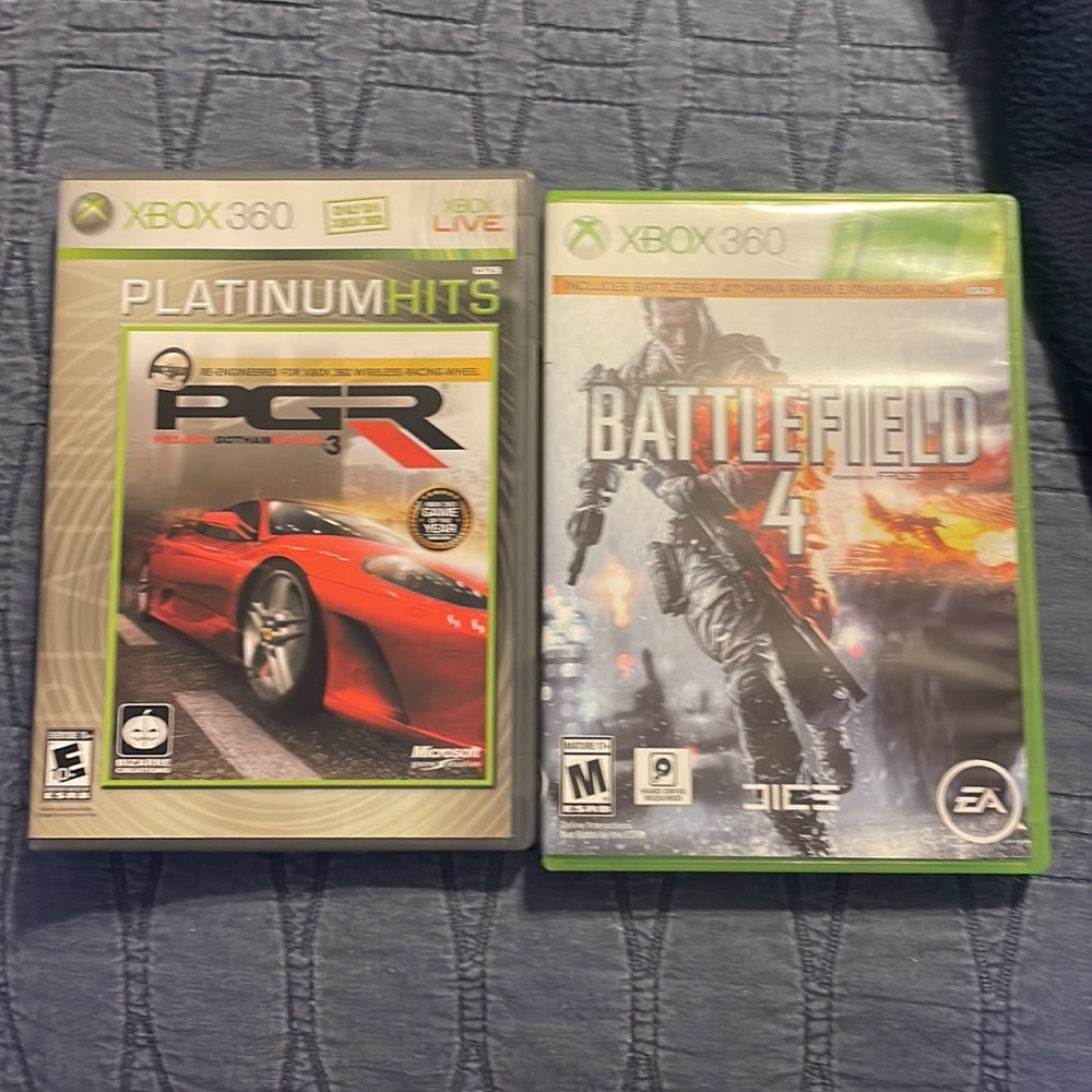 Battlefield 4 + PGR 3 - Xbox 360